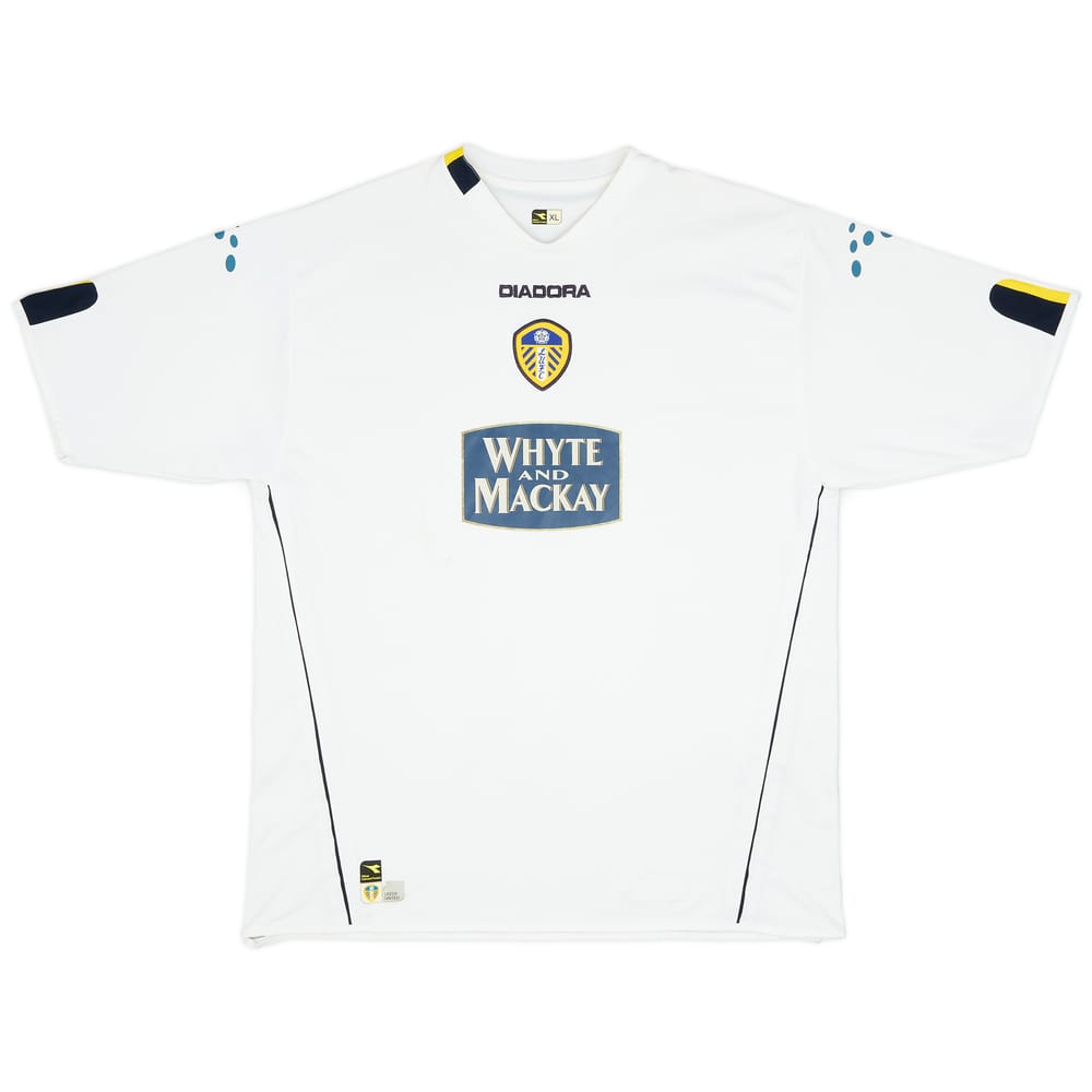 2004-05 Leeds United Home Shirt - 6/10 - (XL)