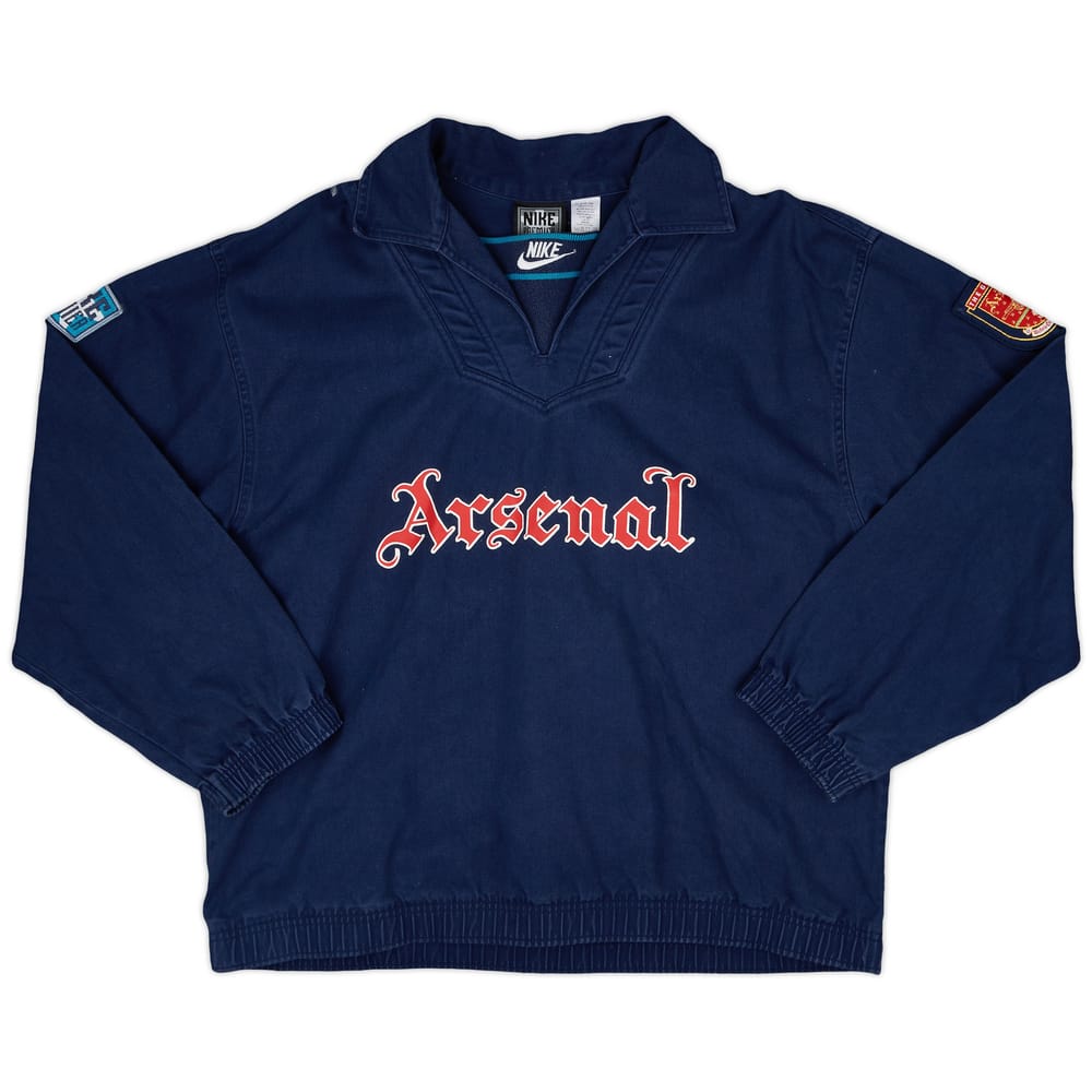 1994-95 Arsenal Nike Drill Top - 9/10 - (XL)