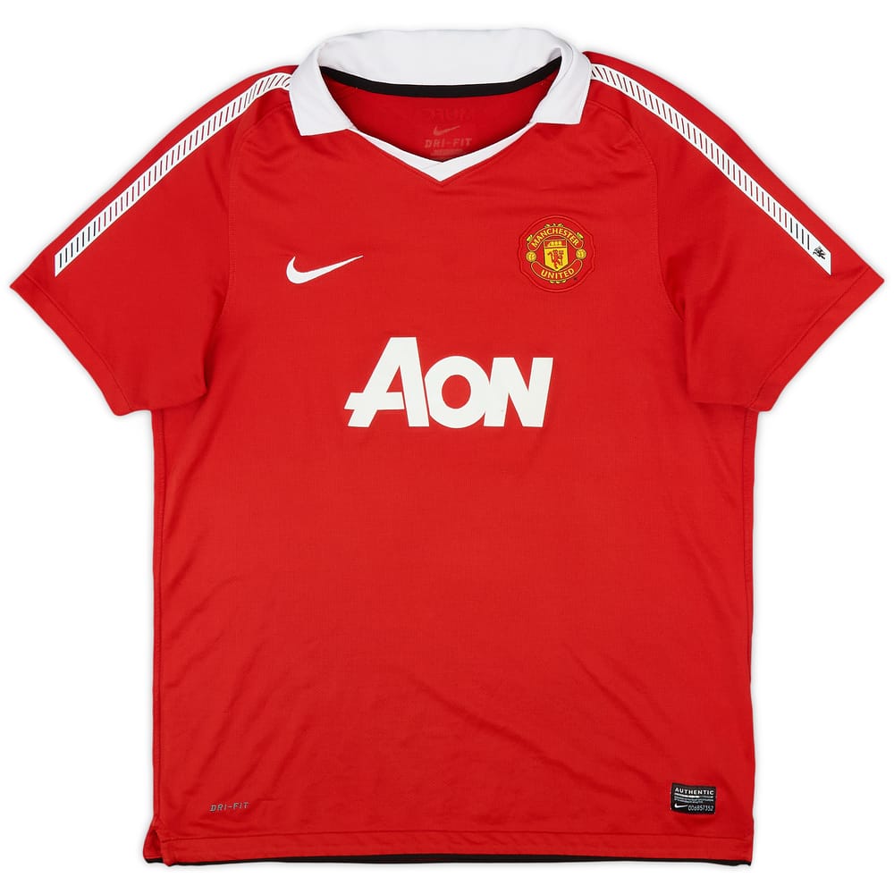 2010-11 Manchester United Home Shirt - 6/10 - (XL.Boys)
