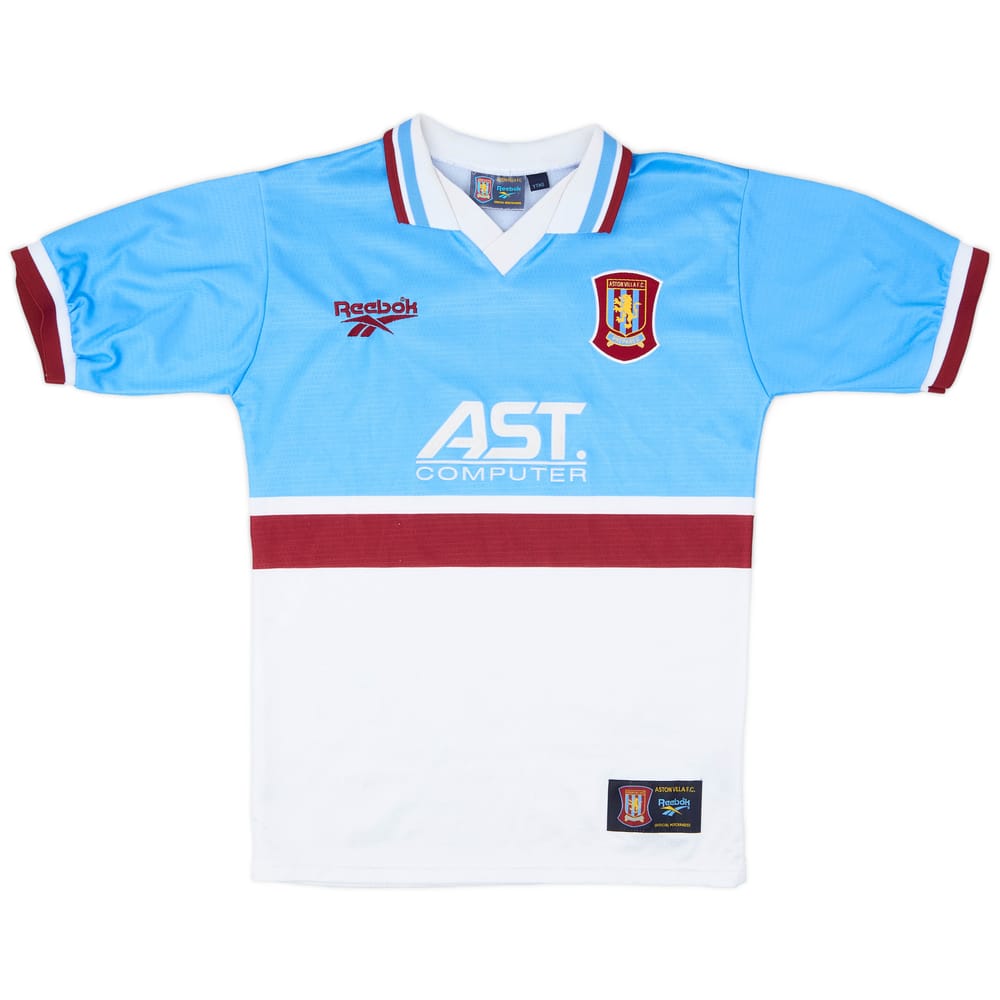 1997-98 Aston Villa Away Shirt - 8/10 - (Y)