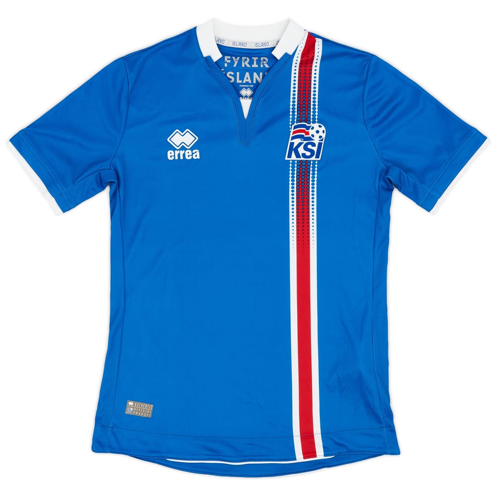 2016-18 Iceland Home Shirt - 9/10 - (S)