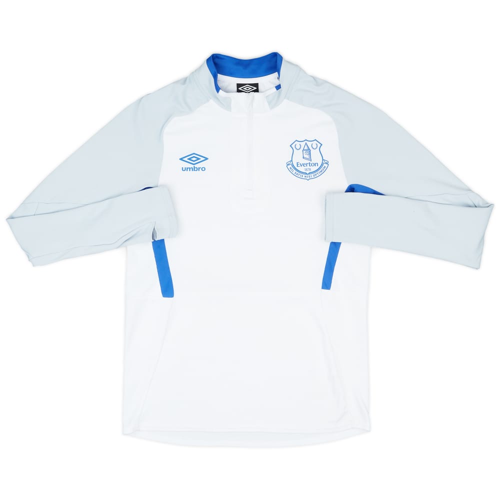 2019-20 Everton Umbro 1/4 Zip Drill Top - 10/10 - (L)