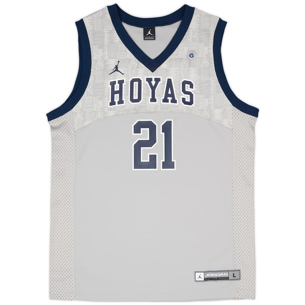 2009-11 Georgetown Hoyas Clark #21 Jordan Home Jersey - 9/10 - (L)