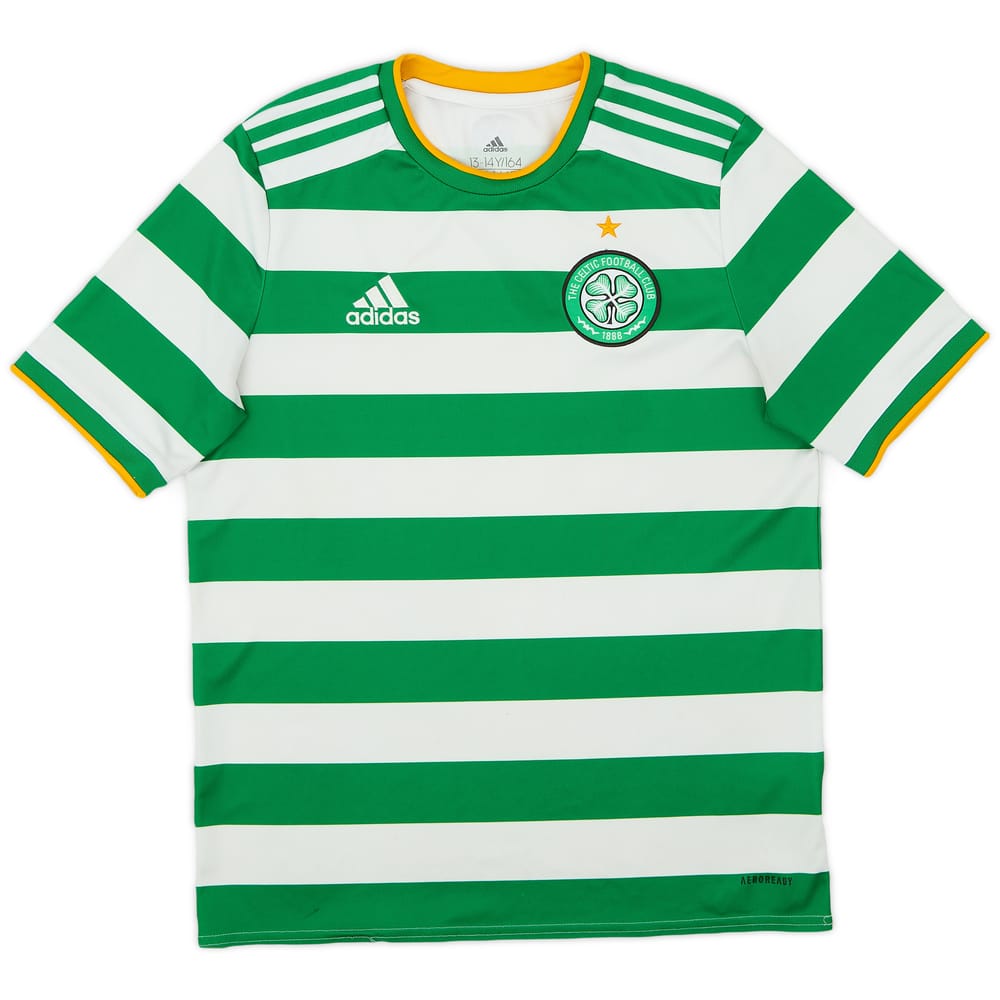 2020-21 Celtic Home Shirt - 5/10 - (L.Boys)