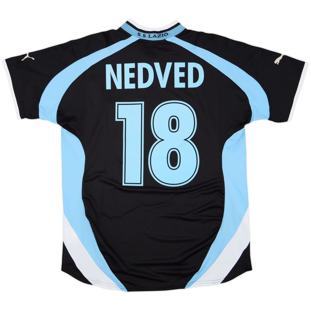 1998-99 Lazio Away Shirt Nedved #18 - 6/10 - (XL)