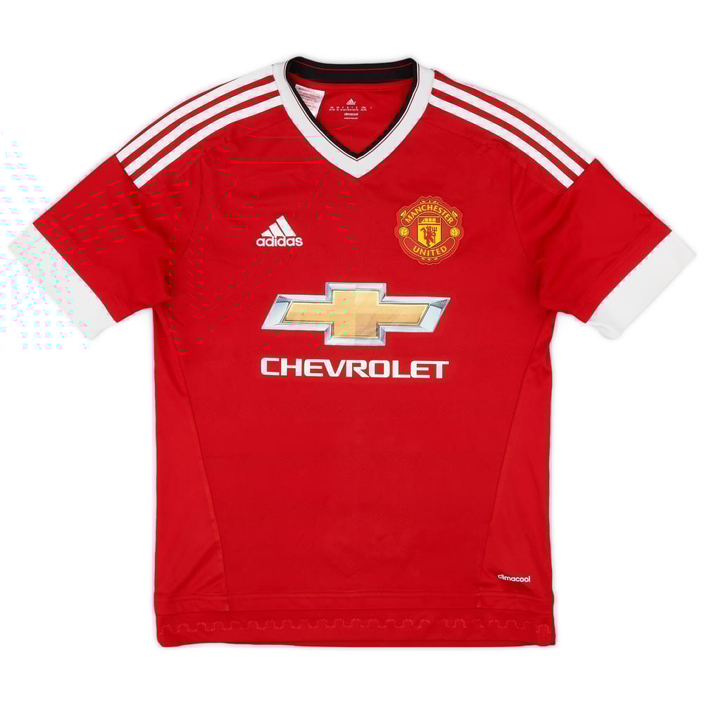 2015-16 Manchester United Home Shirt - 7/10 - (XL.Boys)