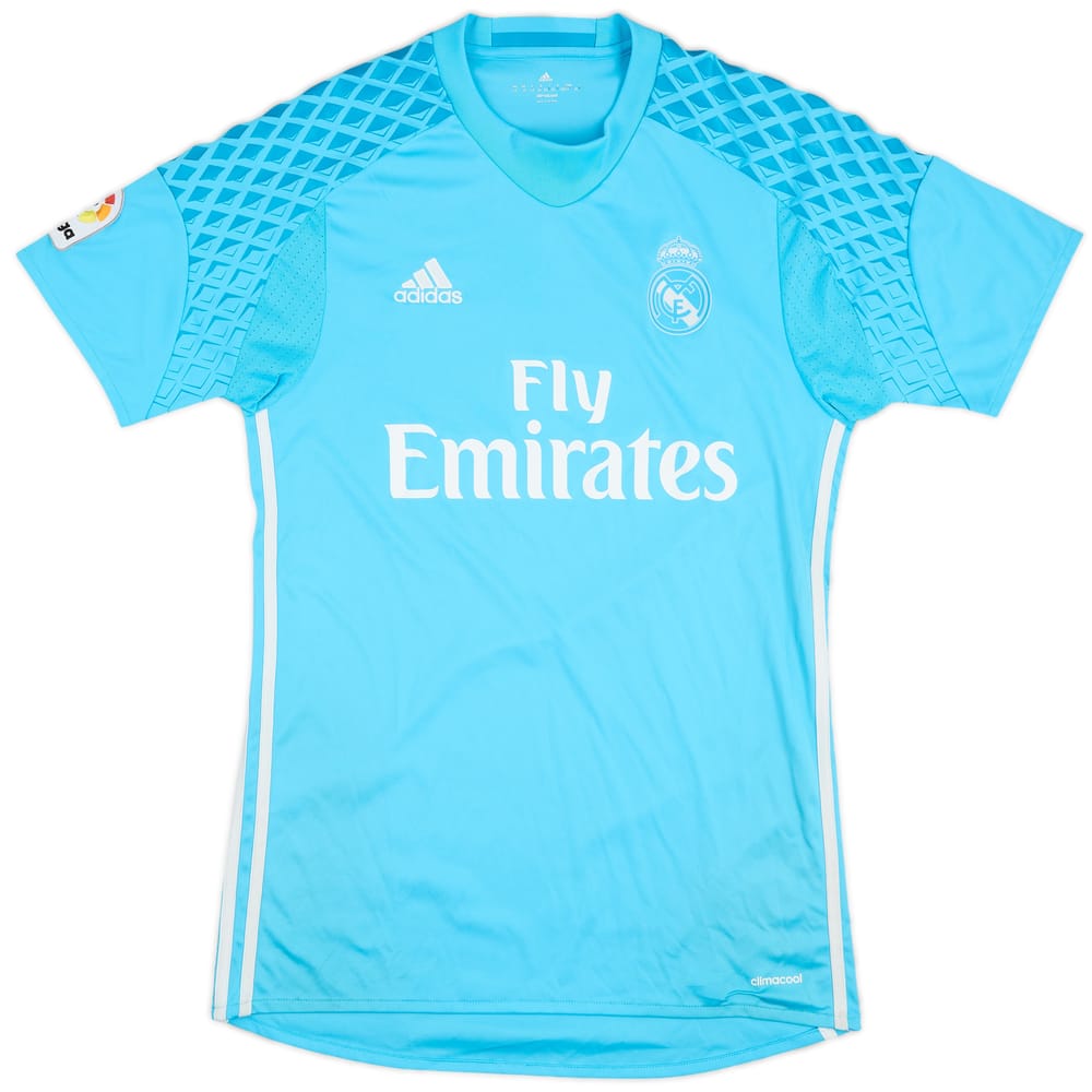 2016-17 Real Madrid GK S/S Shirt - 8/10 - (XS)