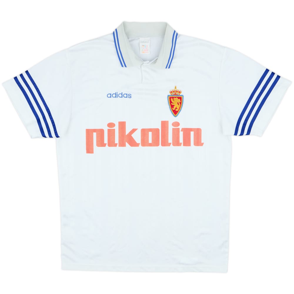 1995-97 Real Zaragoza Home Shirt - 8/10 - (M)