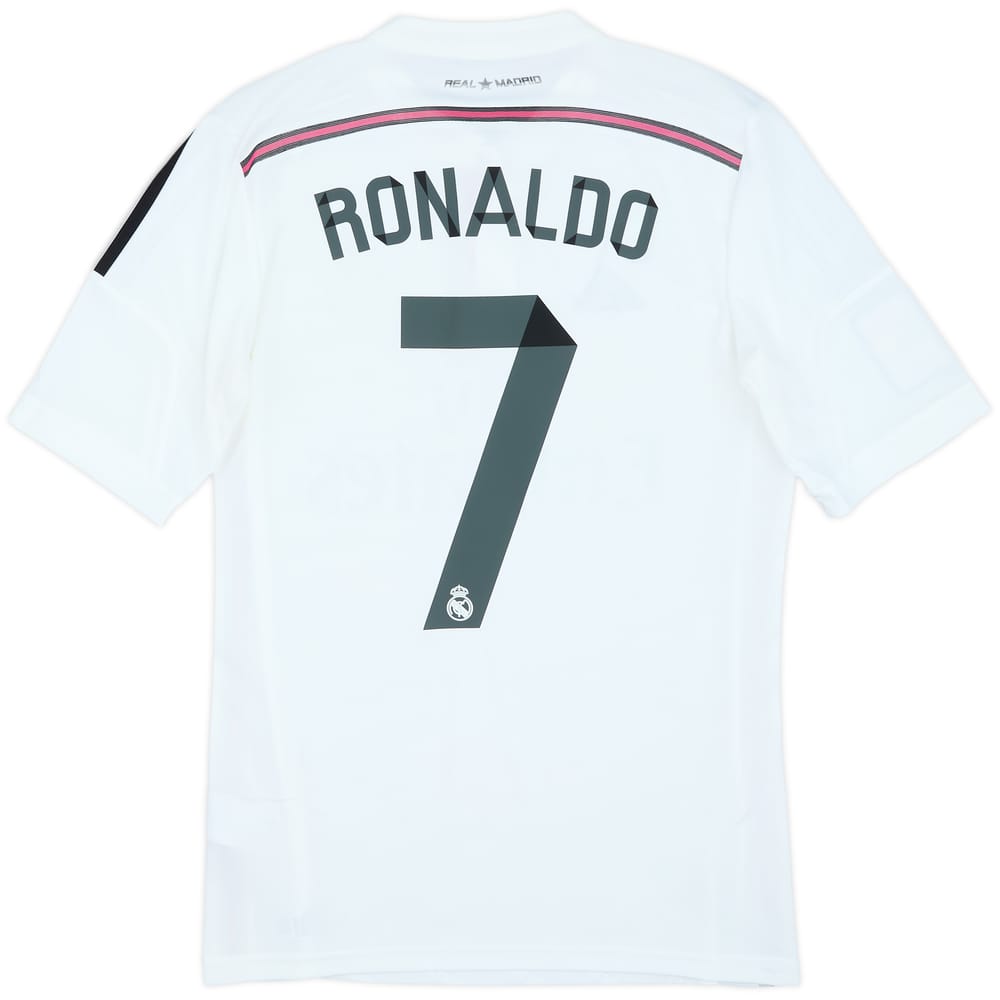 2014-15 Real Madrid Home Shirt Ronaldo #7 - 6/10 - (S)