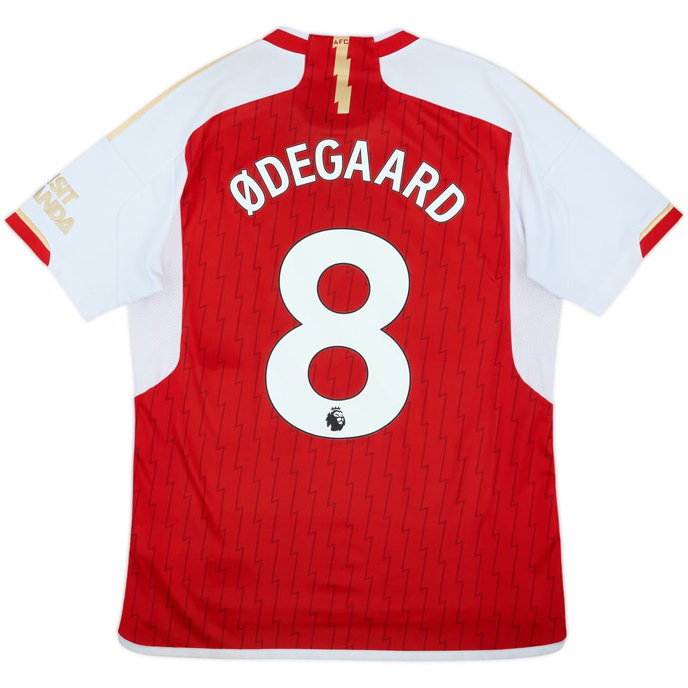 2023-24 Arsenal Home Shirt Odegaard #8 - 6/10 - (L)