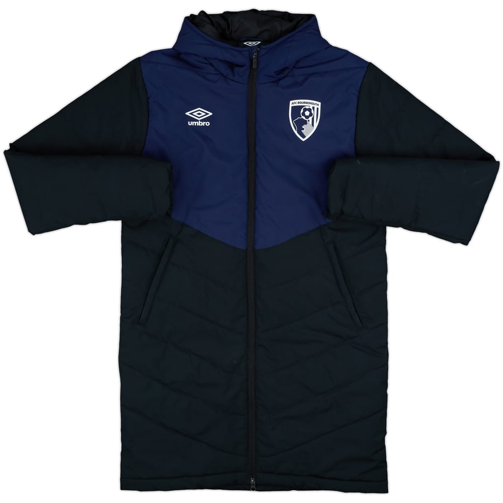 2017-18 Bournemouth Umbro Padded Bench Coat - 8/10 - (M)