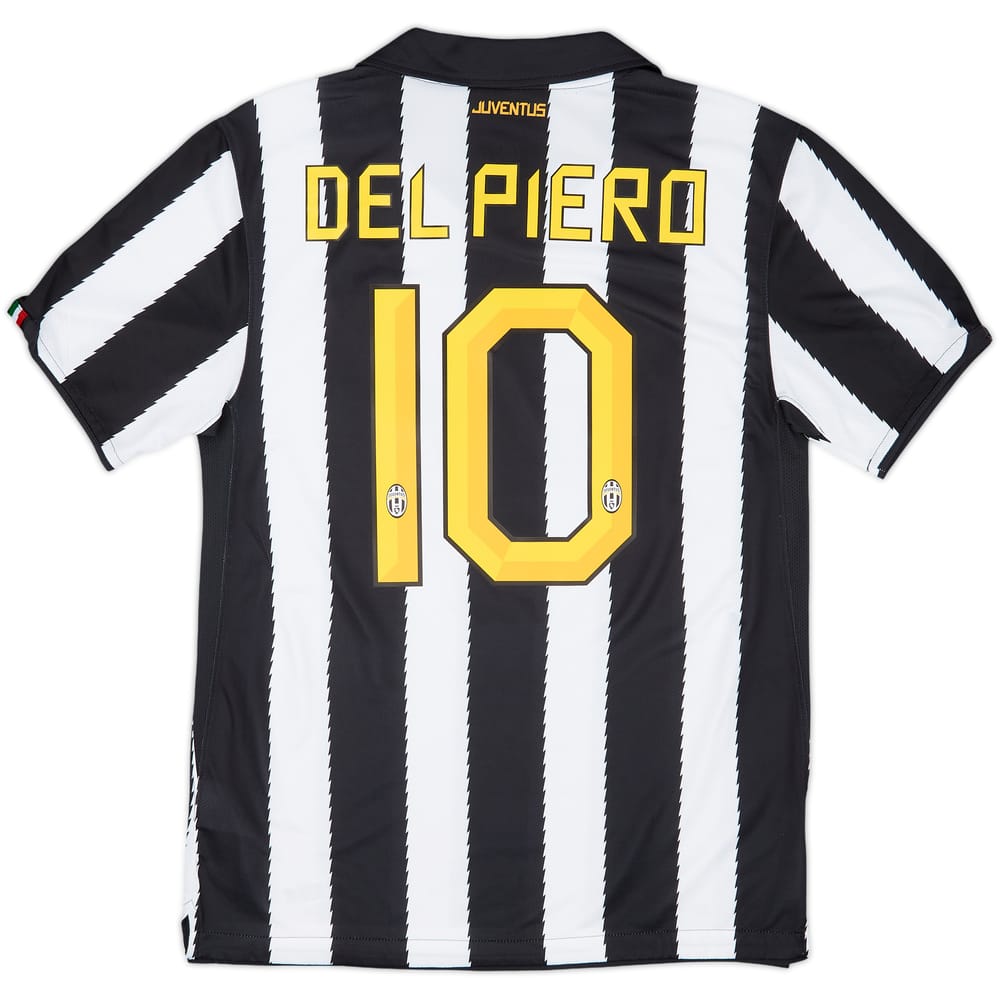 2010-11 Juventus Home Shirt Del Piero #10 - 8/10 - (M)