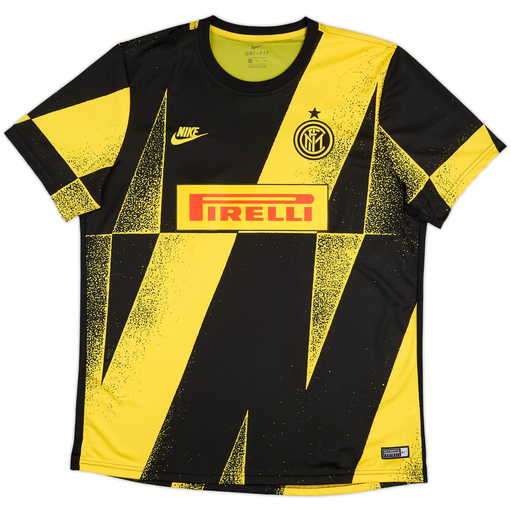 2019-20 Inter Milan Pre-Match Training Shirt - 10/10 - (XL)