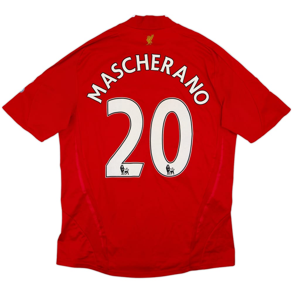 2008-10 Liverpool Home Shirt Mascherano #20 - 8/10 - (L)