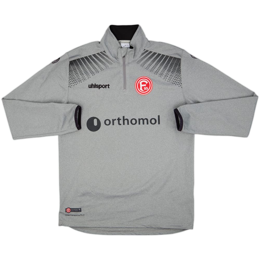 2017-18 Fortuna Dusseldorf Uhlsport 1/4 Zip Drill Top - 8/10 - (XL)