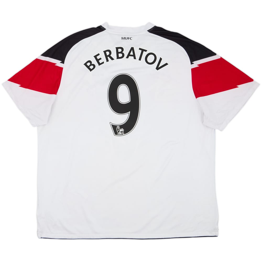 2010-12 Manchester United Away Shirt Berbatov #9 - 5/10 - (XXL)