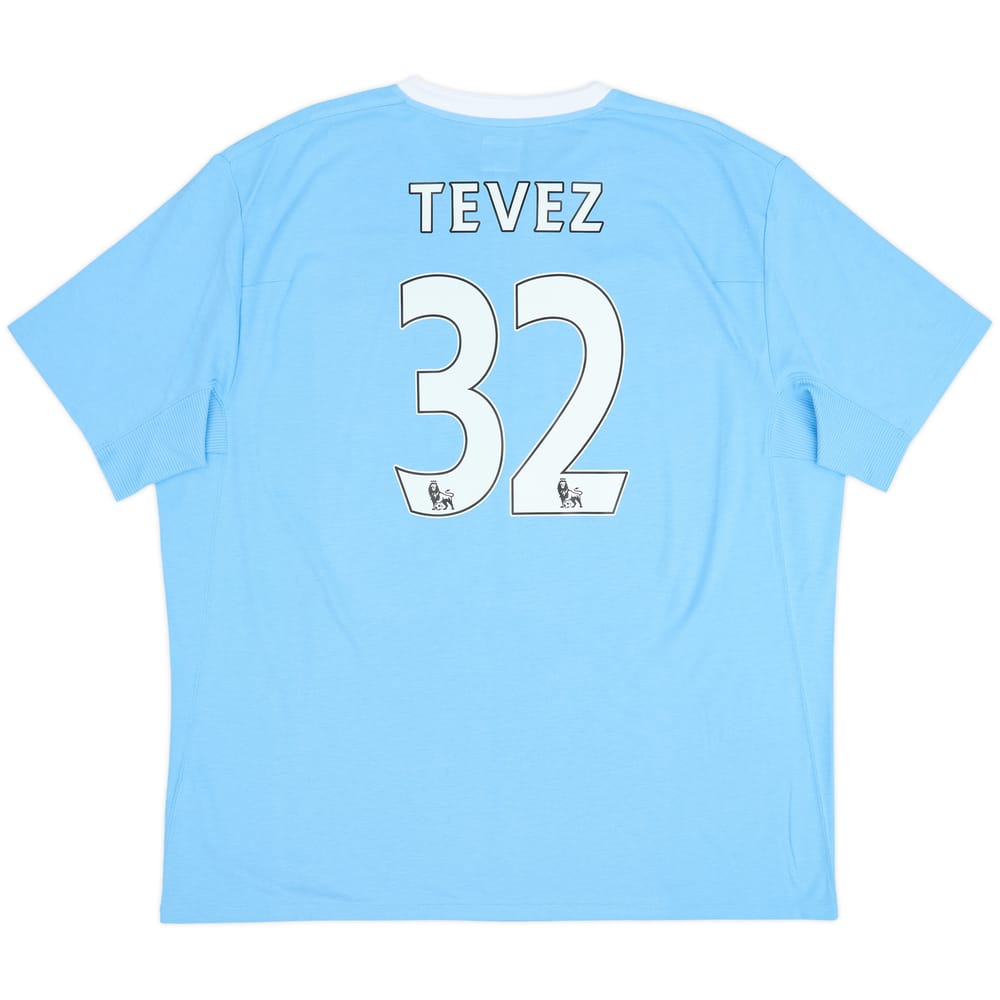 2009-10 Manchester City Home Shirt Tevez #32 - 6/10 - (3XL)