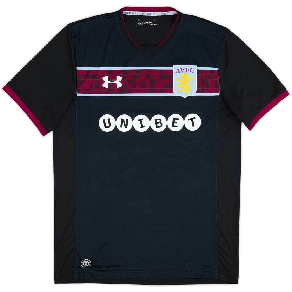 2017-18 Aston Villa Away Shirt - 8/10 - (L)