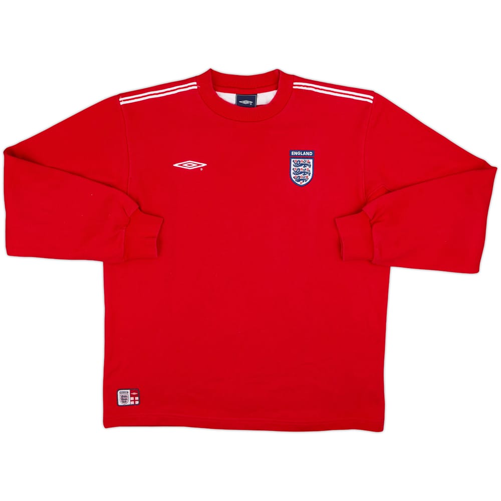 2004-06 England Umbro Sweat Top - 8/10 - (M)