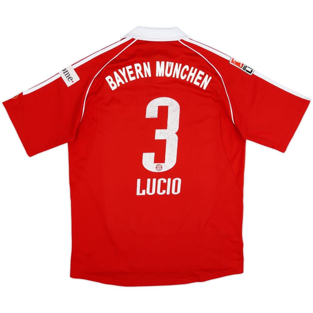 2005-06 Bayern Munich Home Shirt Lucio #3 - 6/10 - (M)