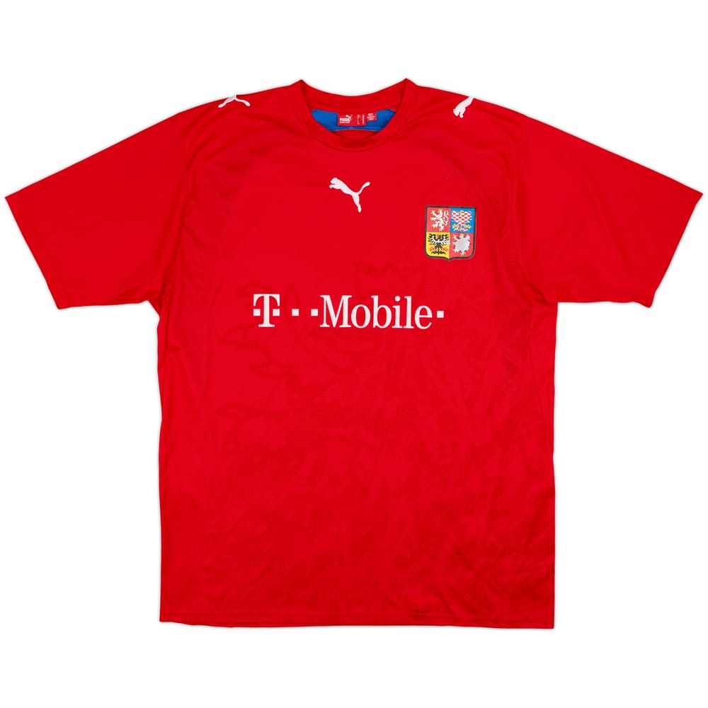 2006-08 Czech Republic Basic Home Shirt - 5/10 - (XL)
