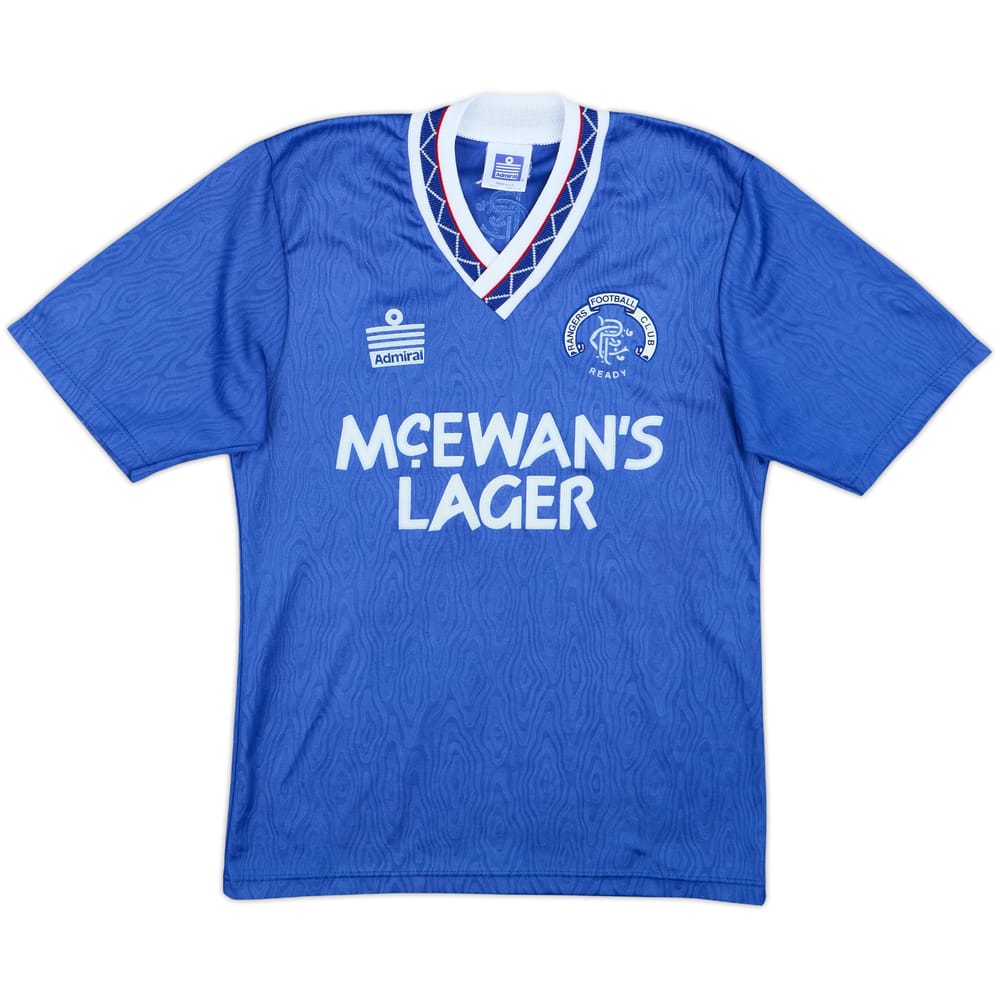 1990-92 Rangers Home Shirt - 9/10 - (L.Boys)