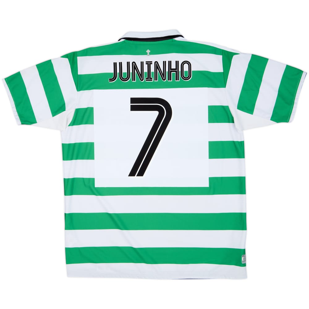 2004-05 Celtic Home Shirt Juninho #7 - 6/10 - (XL)