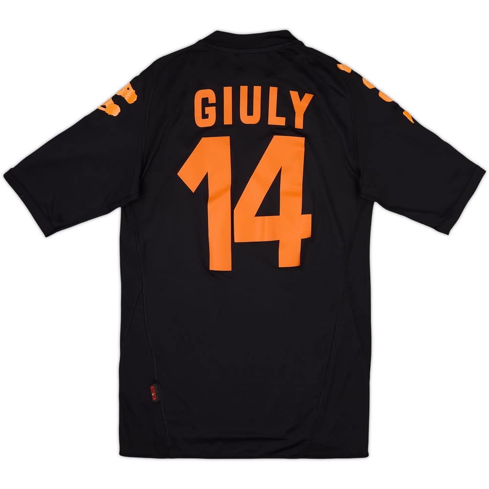 2007-08 Roma Third Shirt Giuly #14 - 5/10 - (L)