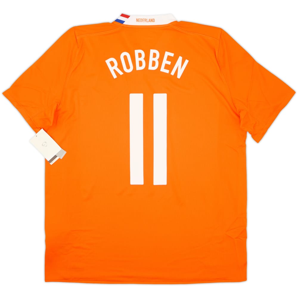 Camiseta de local de los Países Bajos 2008-10 Robben #11 (L)