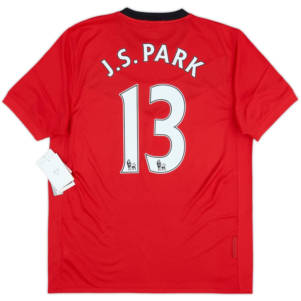 2009-10 Manchester United Home Shirt J.S. Park #13 (M)