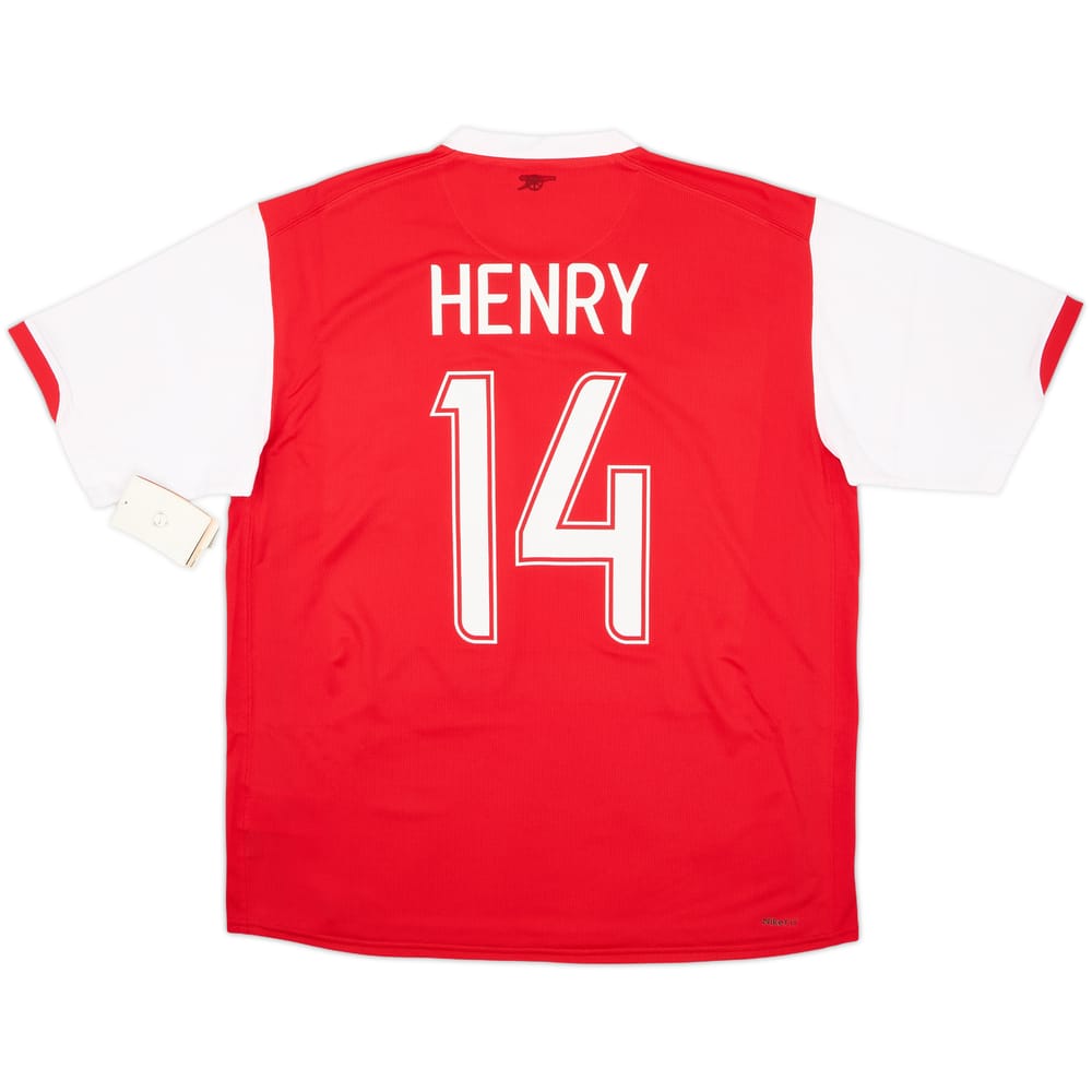 2006-08 Arsenal Home Shirt Henry #14 (L)