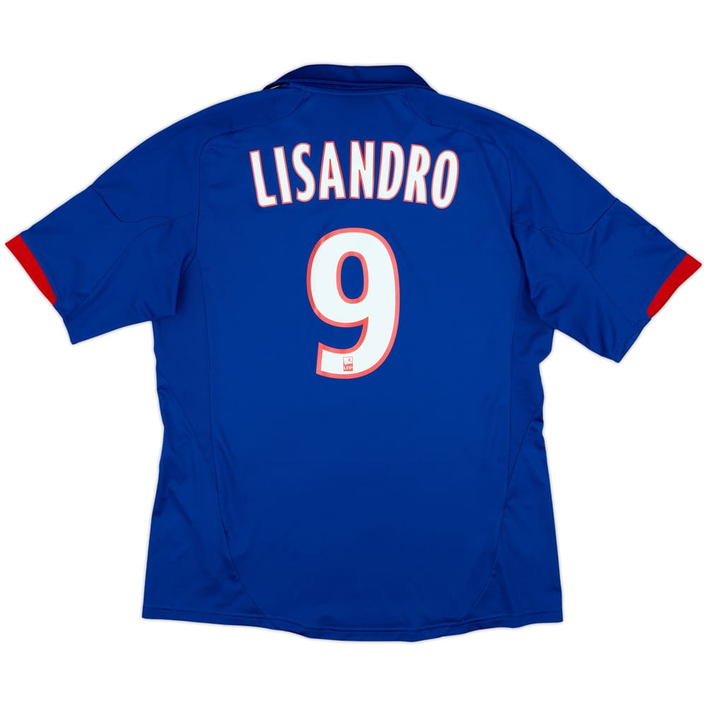 2012-13 Lyon Away Shirt Lisandro #9 - 7/10 - (L)