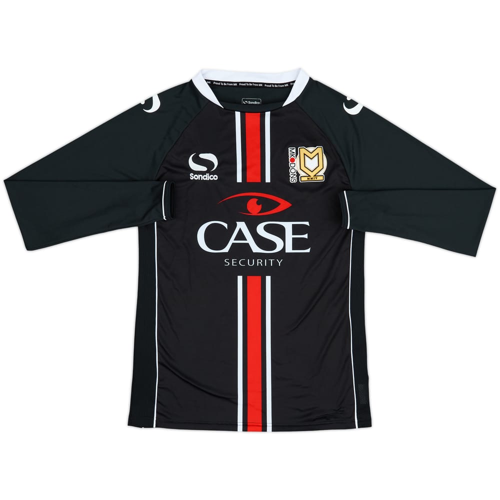 2013-14 MK Dons Third L/S Shirt - 7/10 - (S)
