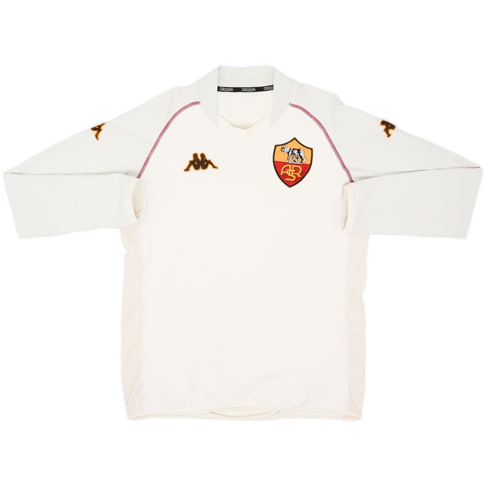2002-03 Roma Away L/S Shirt - 5/10 - (L)