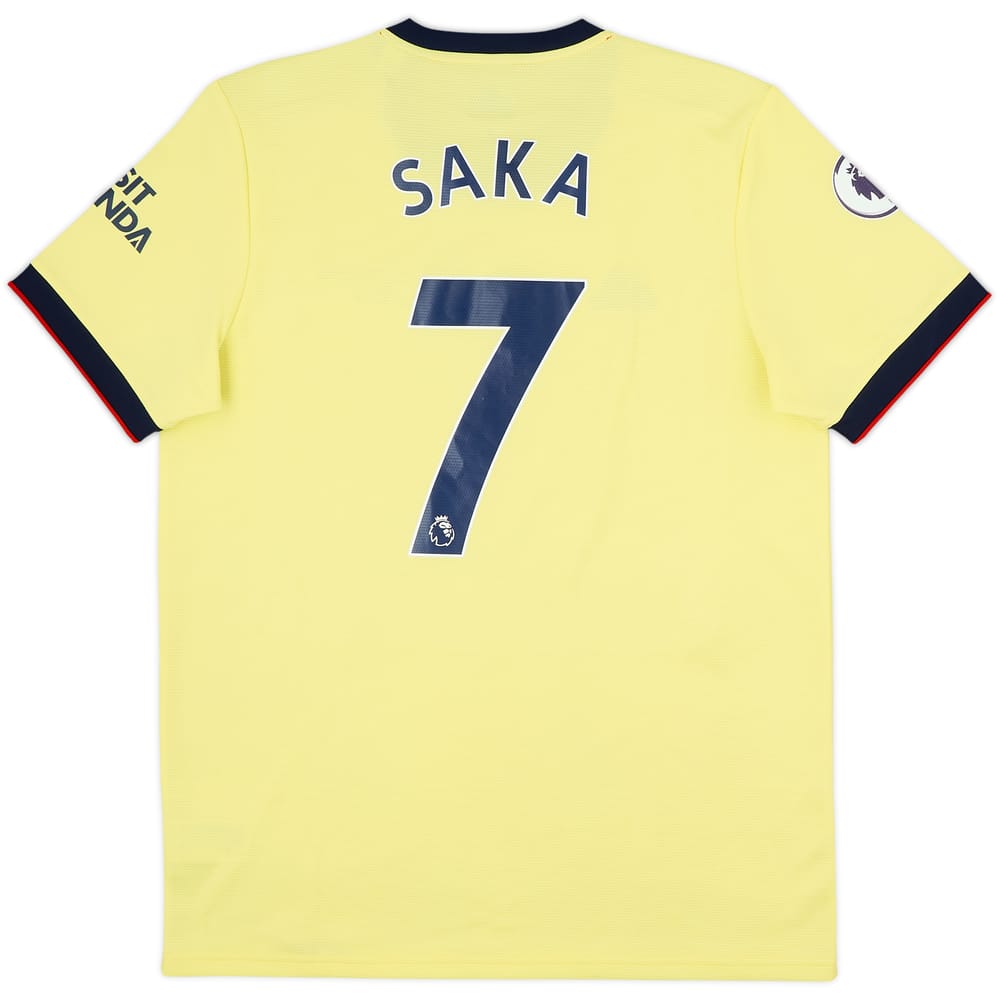 2021-22 Arsenal Away Shirt Saka #7 - 8/10 - (L)