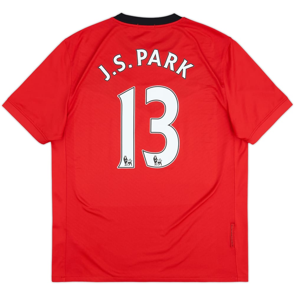 2009-10 Manchester United Home Shirt J.S.Park #13 - 8/10 - (L)