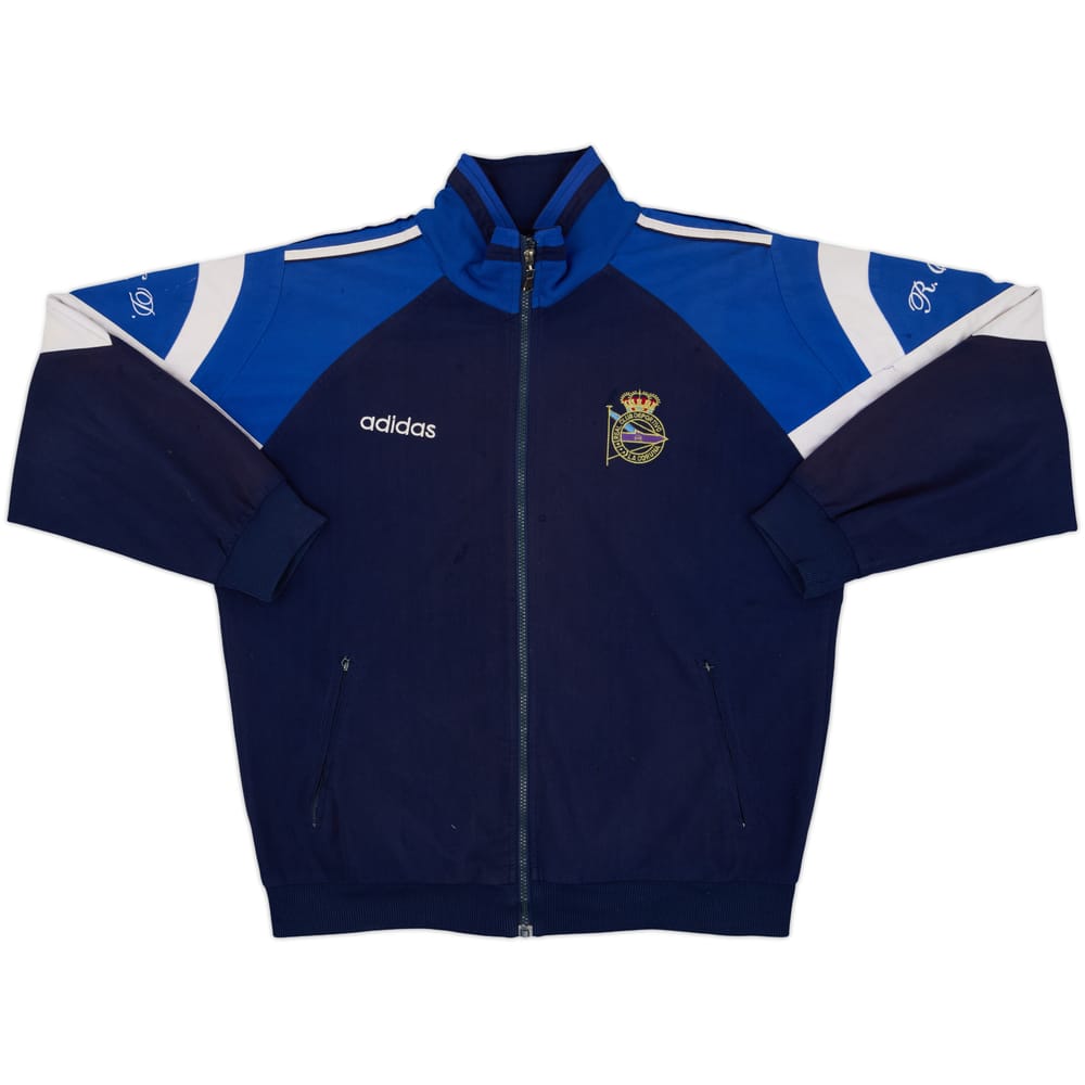 1997-98 Deportivo de La Coruna adidas Track Jacket - 5/10 - (L)