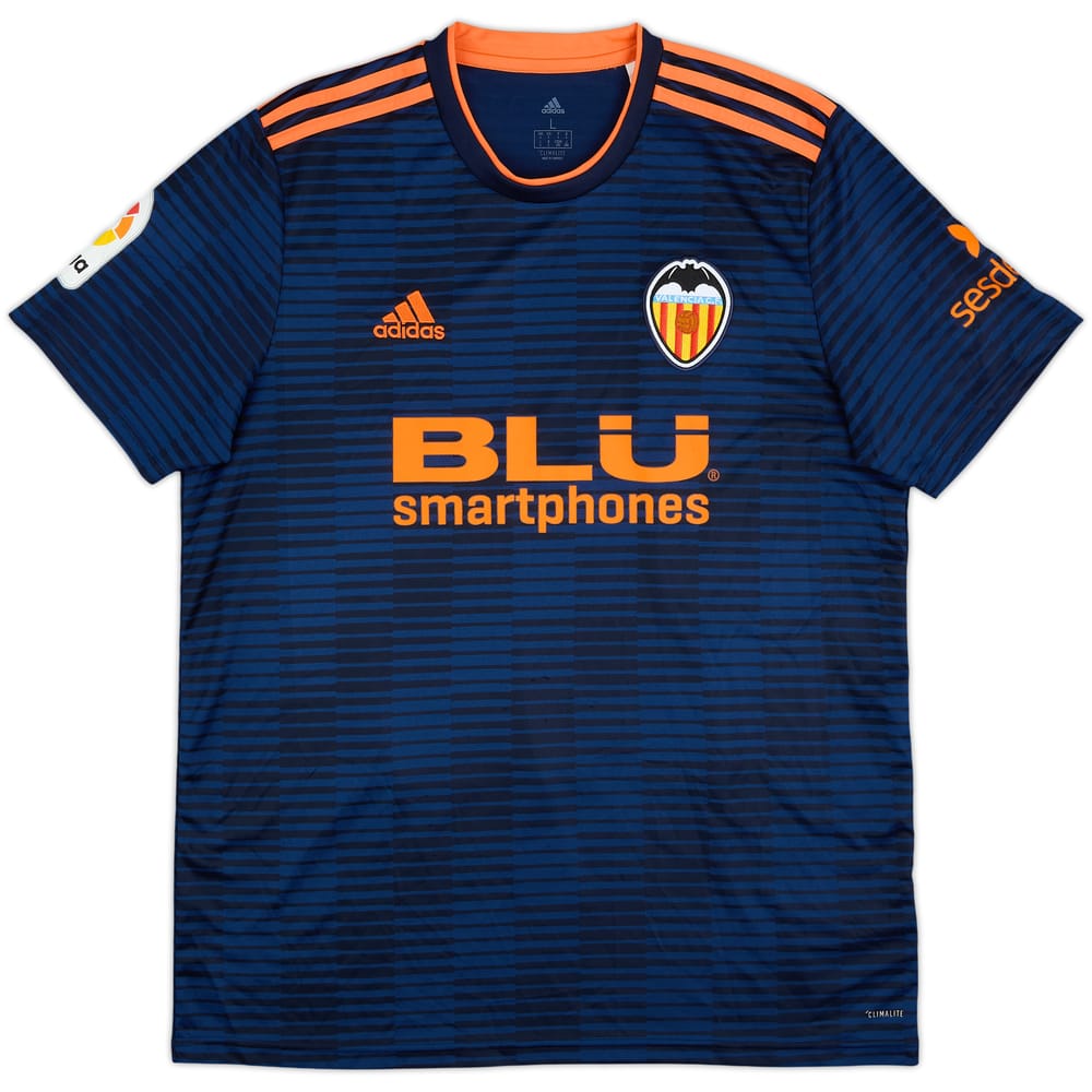 2018-19 Valencia Away Shirt - 10/10 - (L)