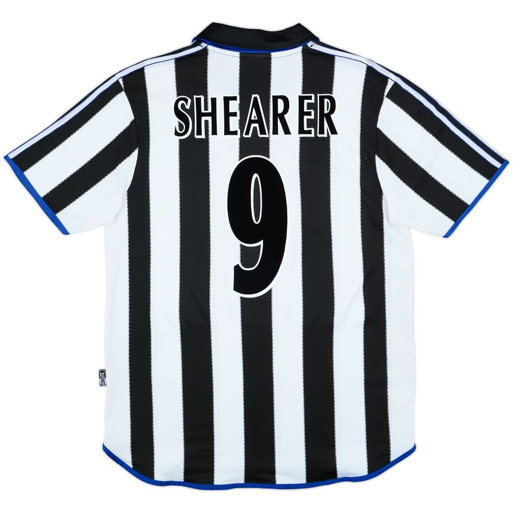 1999-00 Newcastle Home Shirt Shearer #9 - 8/10 - (XL)