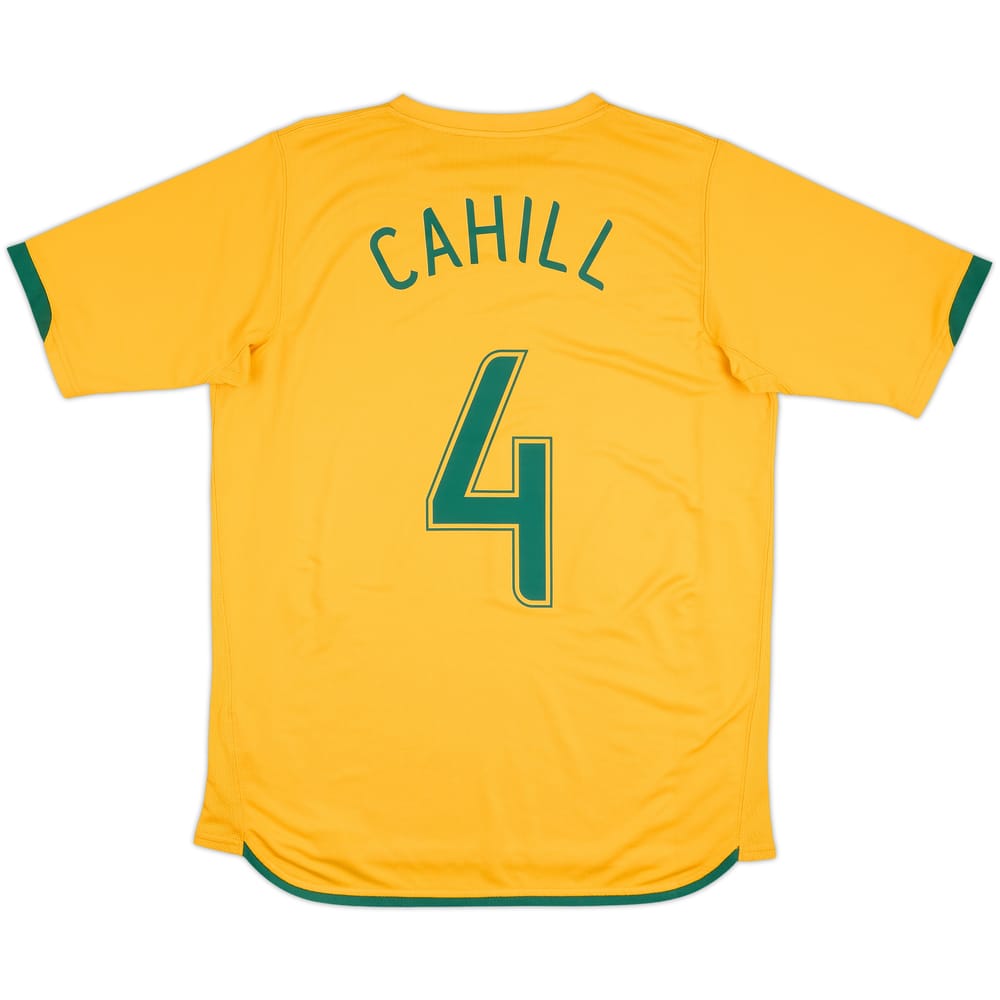 2006-08 Australia Home Shirt Cahill #4 - 6/10 - (L)