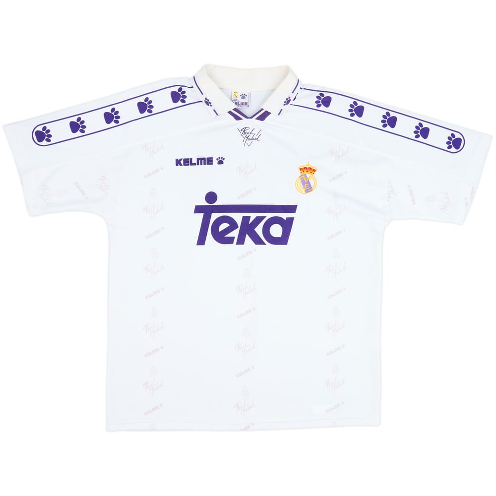 1994-96 Real Madrid Home Shirt - 7/10 - (L)