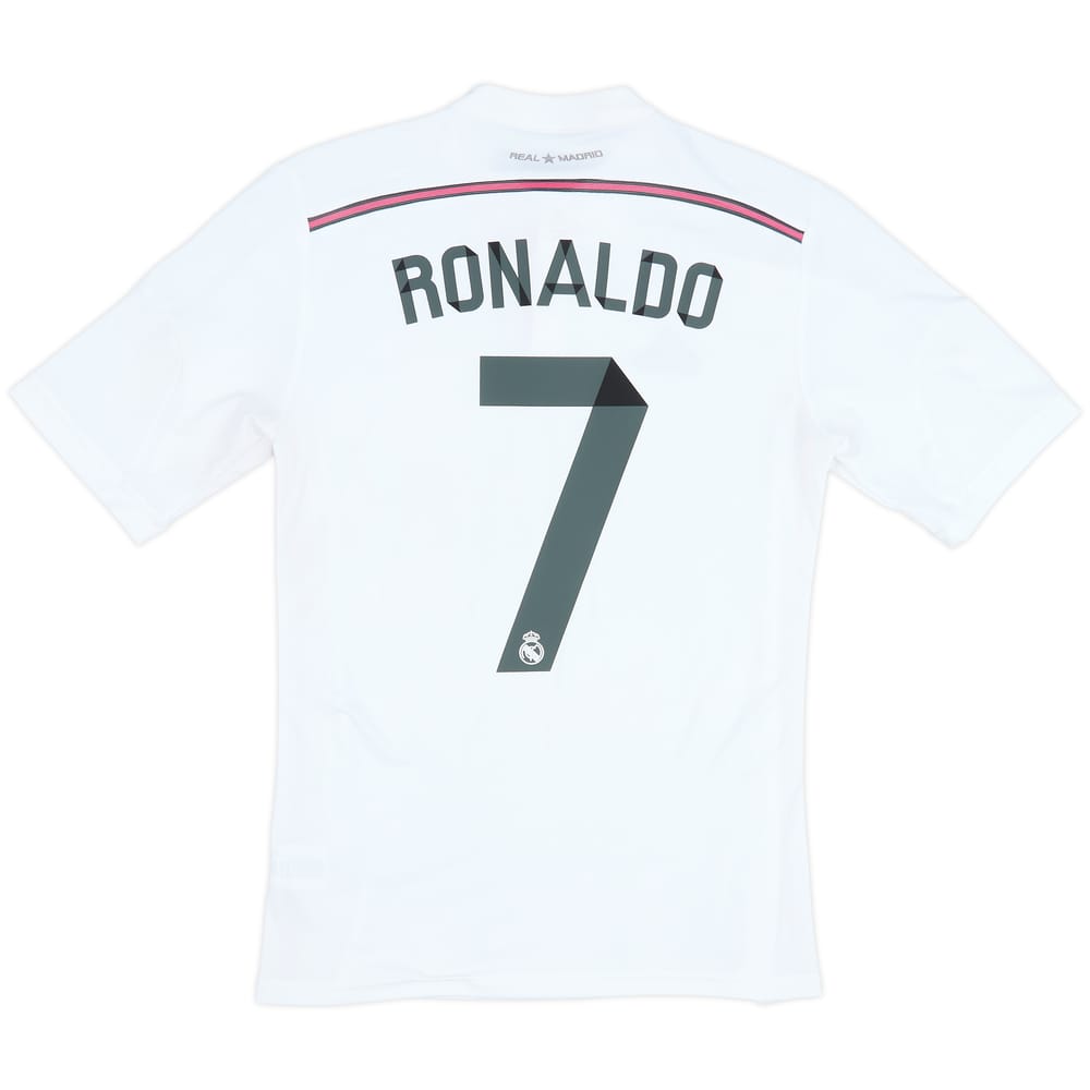 2014-15 Real Madrid Home Shirt Ronaldo #7 - 6/10 - (S)