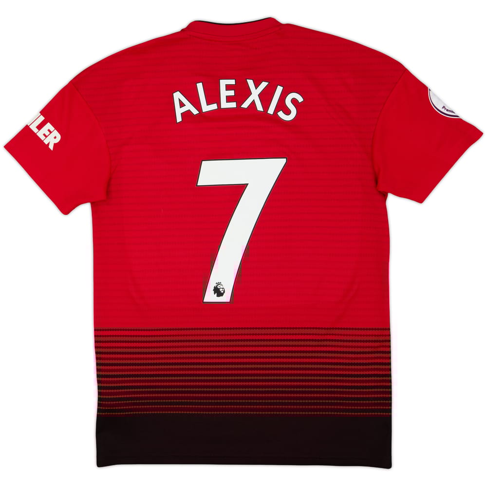 2018-19 Manchester United Home Shirt Alexis #7 - 9/10 - (S)
