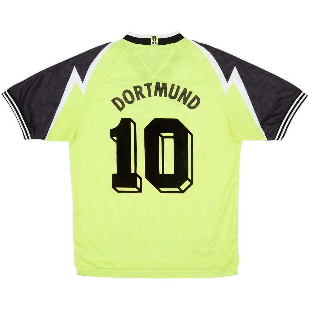 1995-96 Borussia Dortmund Home Shirt #10 - 8/10 - (XL.Boys)