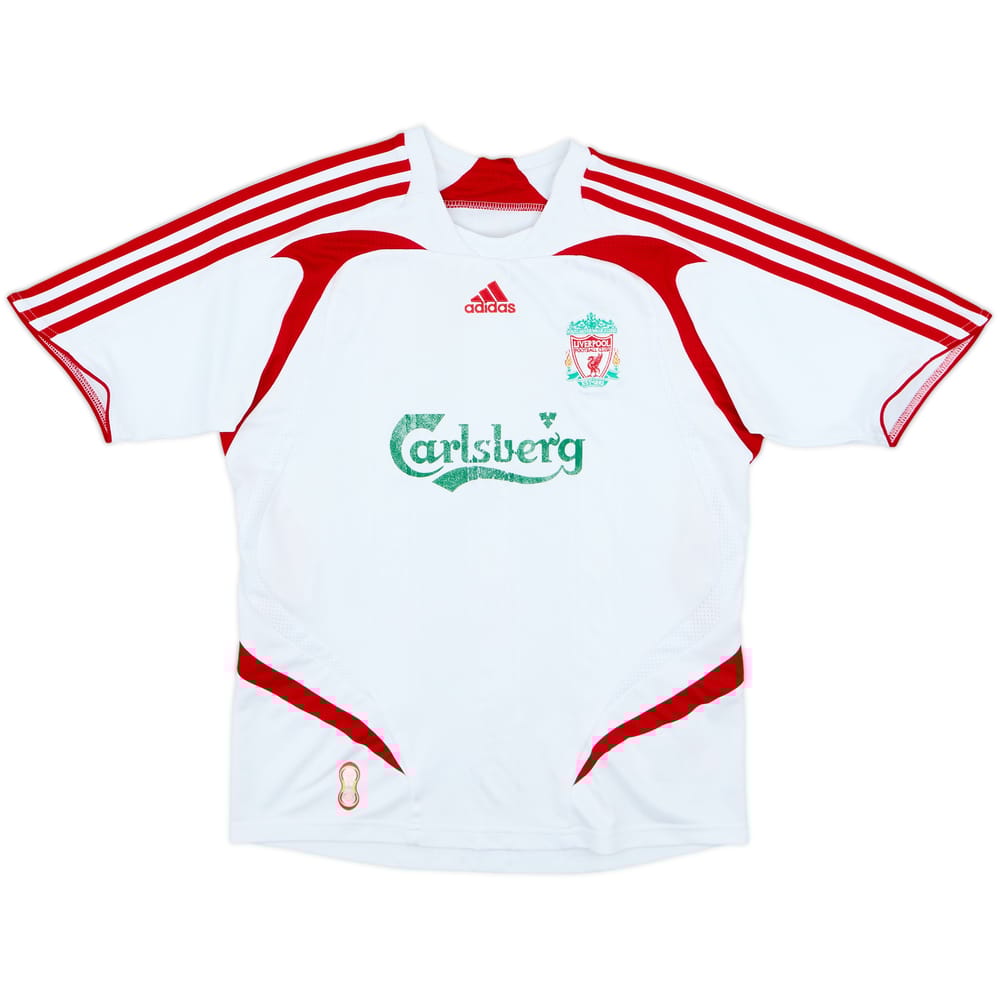 2007-08 Liverpool Away Shirt - 5/10 - (L.Boys)
