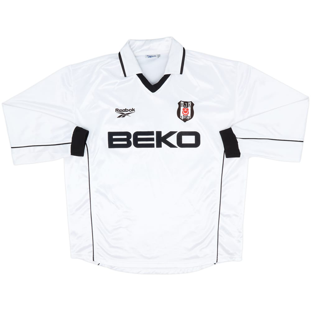 2000-01 Besiktas Home L/S Shirt - 7/10 - (XXL)
