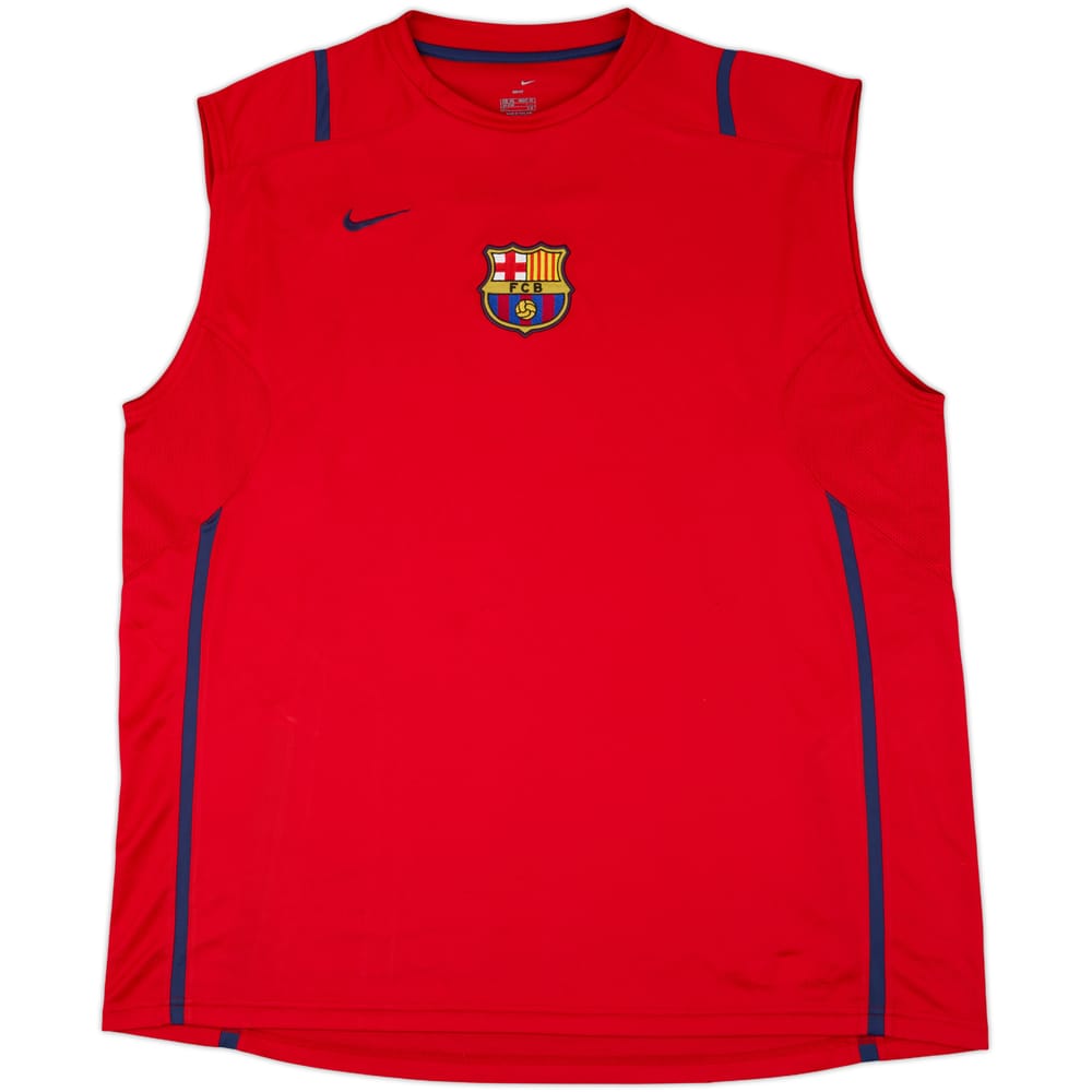 2006-07 Barcelona Nike Training Vest - 9/10 - (XXL)
