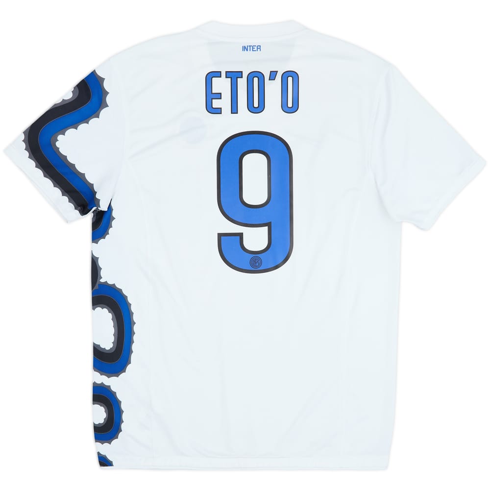 2010-11 Inter Milan Away Shirt Eto'o #9 - 6/10 - (L)