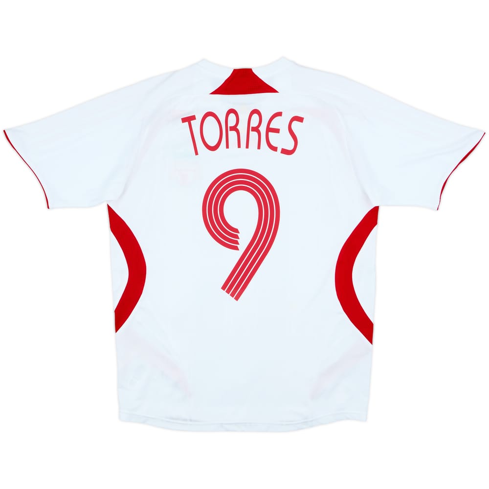 2007-08 Liverpool Away Shirt Torres #9 - 6/10 - (L.Boys)