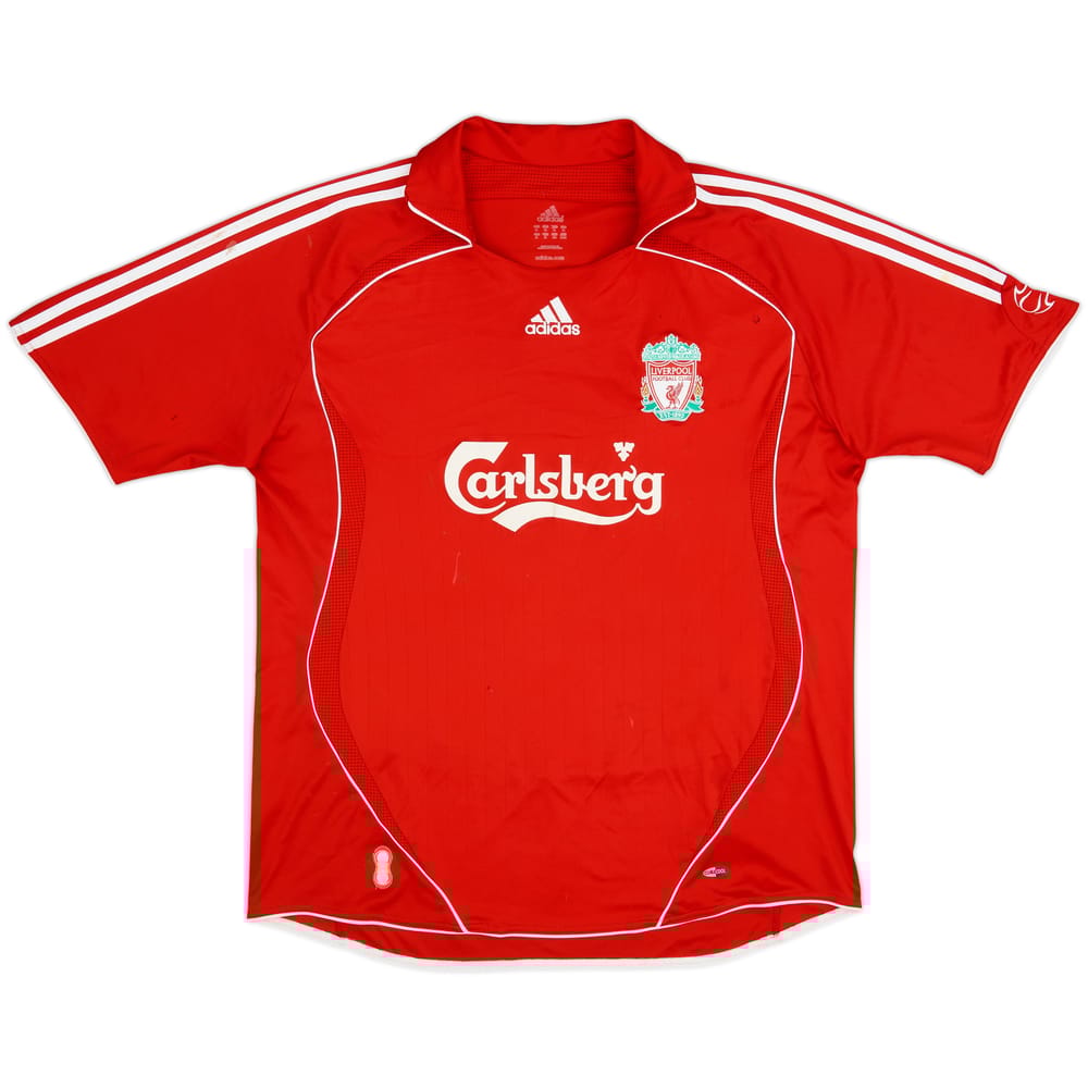 2006-08 Liverpool Home Shirt - 5/10 - (XL)